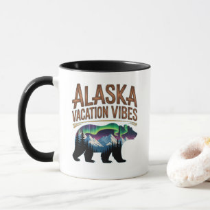 Alaska Vacation Vibes Travel Adventure Mug