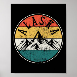 Alaska Vintage Poster