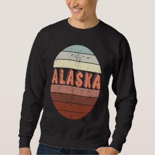 Alaska Waikiki Beach Sunset 4 Sweatshirt