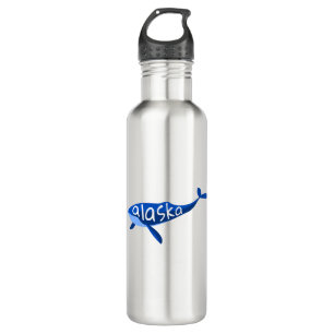 Alaska Whale 710 Ml Water Bottle