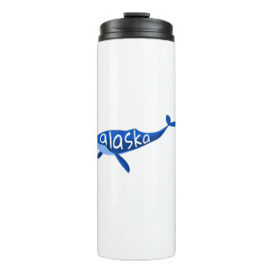 Alaska Whale Thermal Tumbler