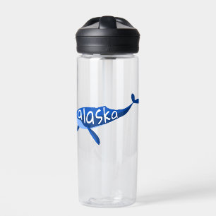 Alaska Whale Water Bottle