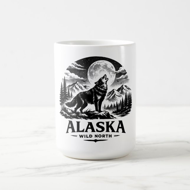 Alaska Wild North  Coffee Mug (Center)