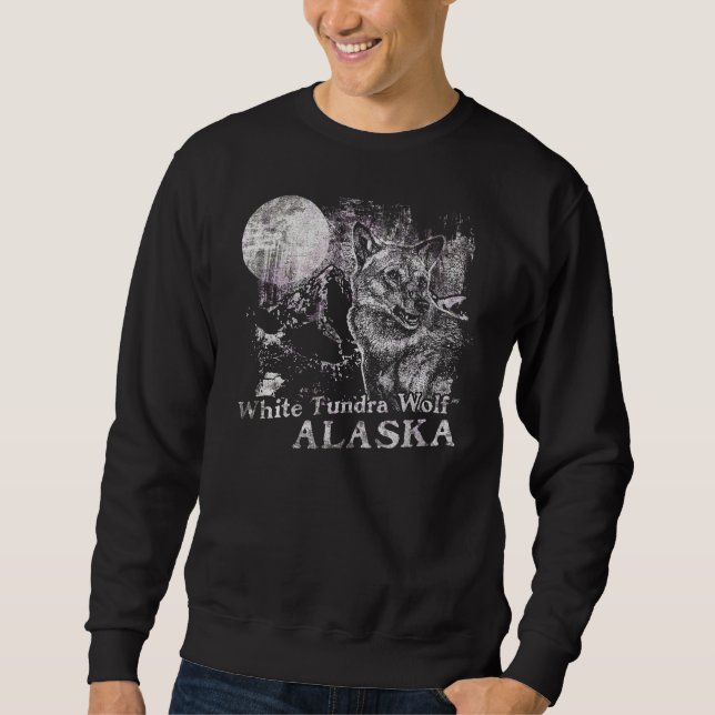 Alaska Wolf Sweatshirt (Front)