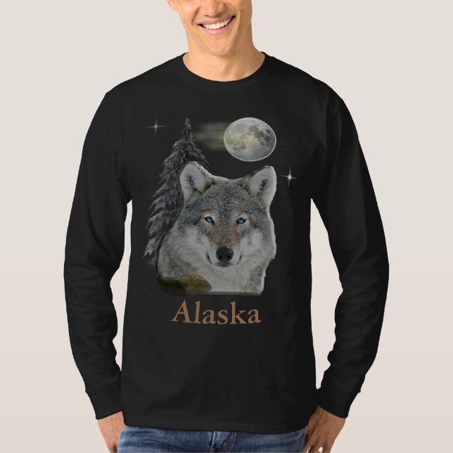 Alaska wolf T-Shirt (Front)