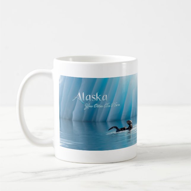 Alaska-You Otter Be Here Coffee Mug (Left)