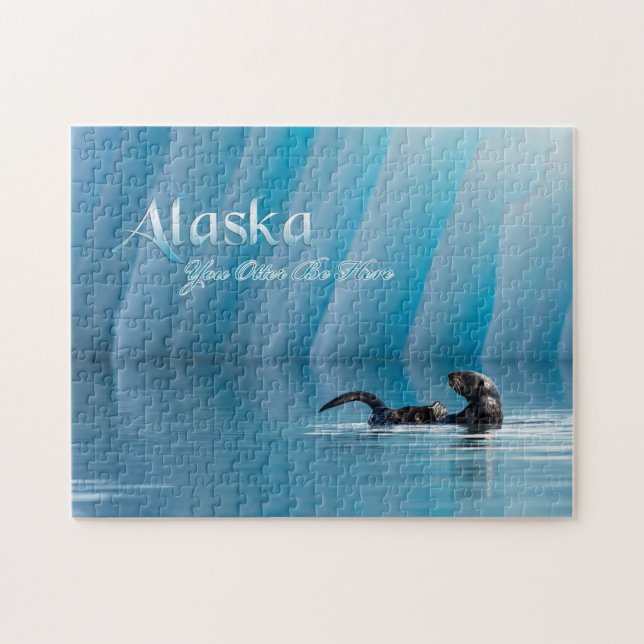 Alaska-You Otter Be Here Jigsaw Puzzle (Horizontal)