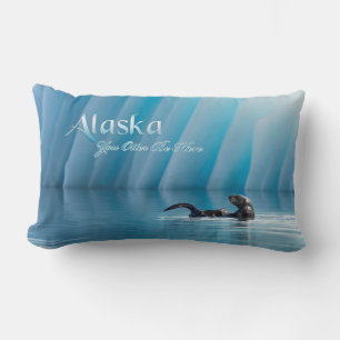 Alaska-You Otter Be Here Lumbar Pillow