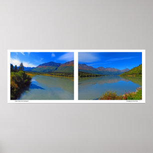 Alaskan Adventure Duo- Landscape #2  Poster