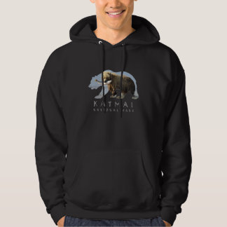 Alaskan Bear Katmai National Park Lake Image Alask Hoodie