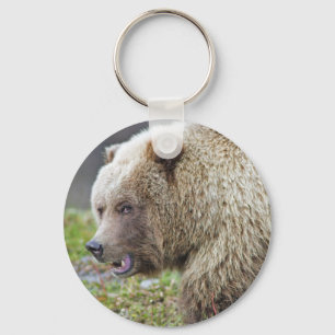 Alaskan Brown Bear Keychain