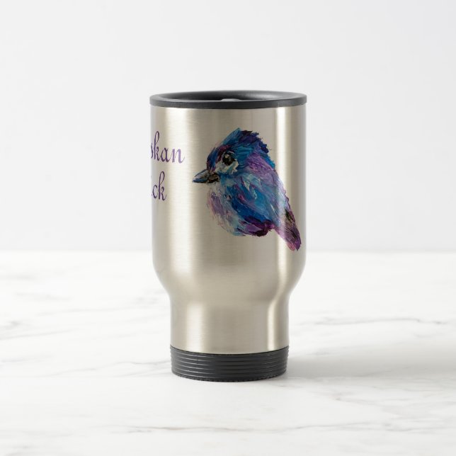 Alaskan Chick Travel Mug (Center)
