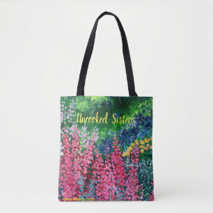 Alaskan Chick _Uncorked Sisters Tote Bag 