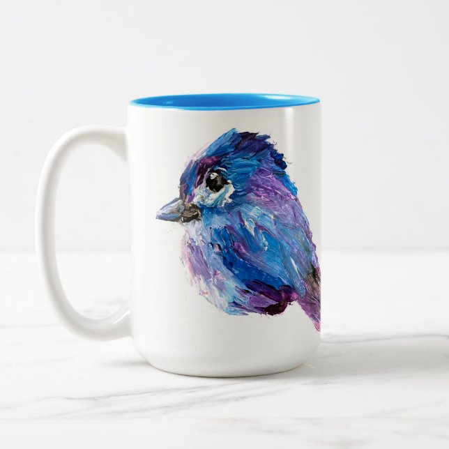 Alaskan Chicks 15oz. Mug_NO NAME DROP Two-Tone Coffee Mug (Left)