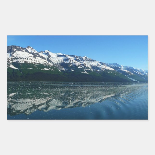 Alaskan Coastline Beautiful Nature Photography Sticker (Front)