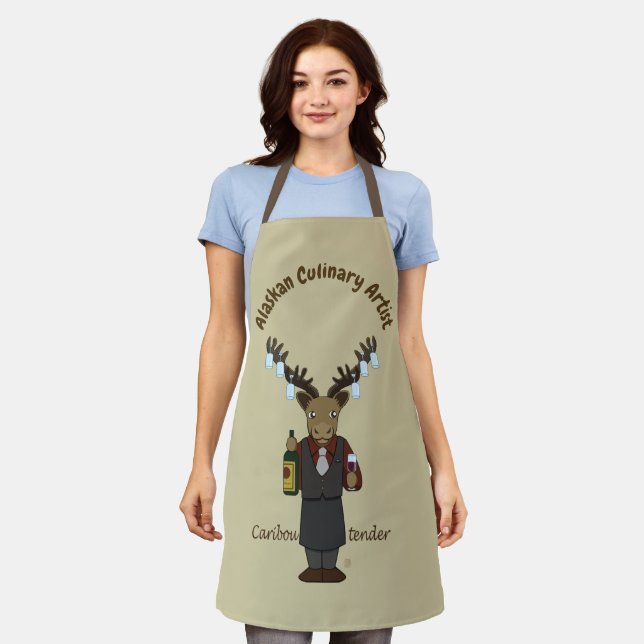 Alaskan Culinary Artists Caliboutender Apron (Worn)