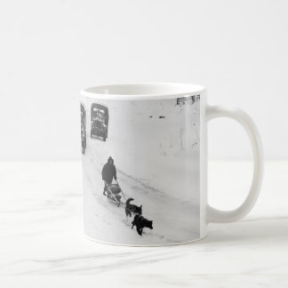 Alaskan Dogsled & Army Trucks Coffee Mug