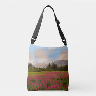 Alaskan Fireweed Crossbody Bag