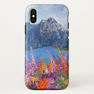Alaskan Fireweed Mountain iphone X coque dur