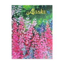 Alaskan Fireweed Postcard