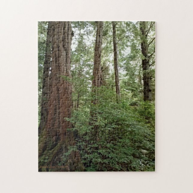 Alaskan Forest Puzzle (Vertical)