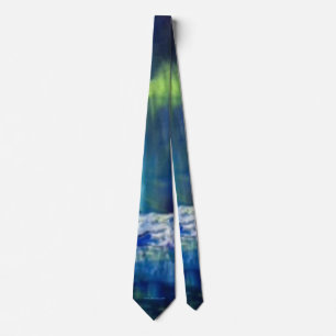 Alaskan Glacial Reflections neck tie