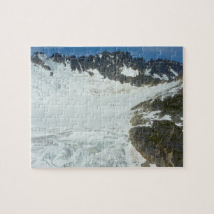 Alaskan Glacier Scenic Travel Landscape Jigsaw Puzzle