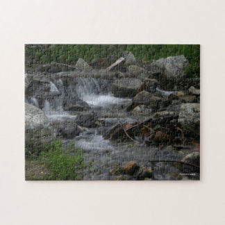 Alaskan Gold Mining River Jigsaw Puzzle