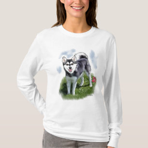 Alaskan Klee Kai Art T-Shirt