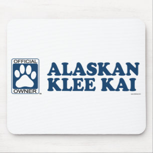 Alaskan Klee Kai Blue Mouse Pad