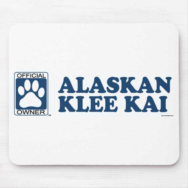 Alaskan Klee Kai Blue Mouse Pad (Front)
