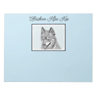 Alaskan Klee Kai Painting - Cute Original Dog Art