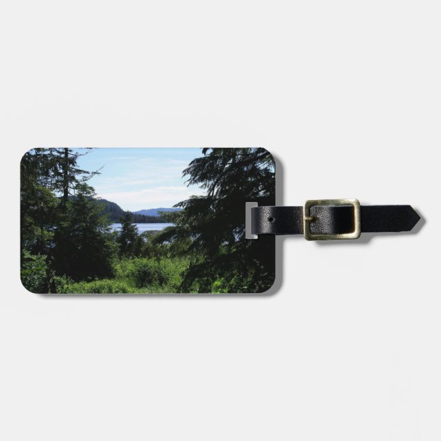Alaskan Landscape Beautiful Alaska Photography Luggage Tag (Front Horizontal)
