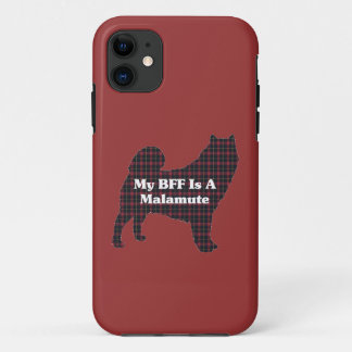Alaskan Malamute BFF iPhone 11 Case