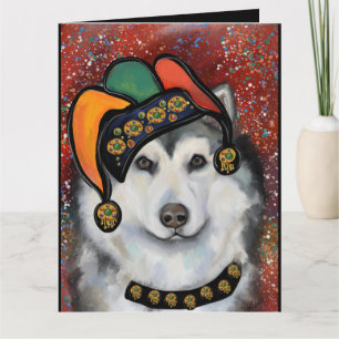 Alaskan Malamute Card