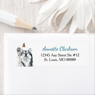 Alaskan Malamute Chien Papillon Merveille