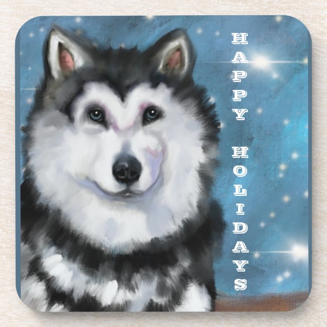 Alaskan Malamute                 Coaster (Front)