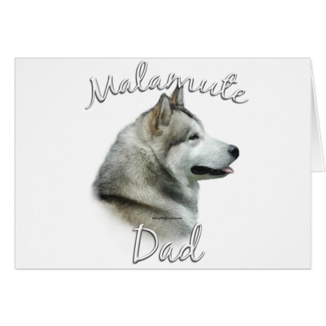 Alaskan Malamute Dad 2 (Front Horizontal)