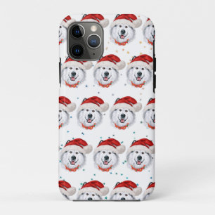 Alaskan Malamute Dog Breed Christmas Stars iPhone 11 Pro Case