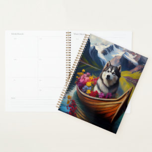 Alaskan Malamute Dog on Paddle: A Scenic Adventure Planner