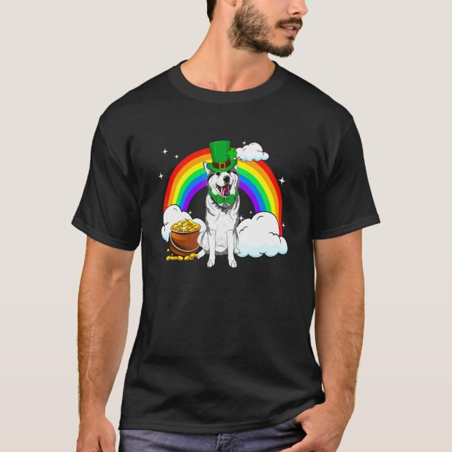 Alaskan Malamute Dog T-Shirt (Front)