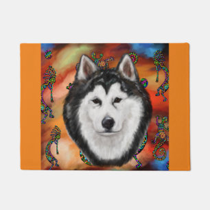 Alaskan Malamute Doormat