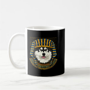 Alaskan Malamute Egyptian Pharaoh Historian Archae Coffee Mug