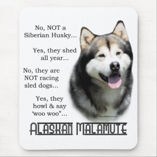 Alaskan Malamute FAQ Mouse Pad