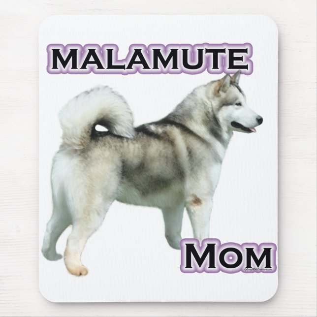 Alaskan Malamute Mom 4 Mouse Pad (Front)