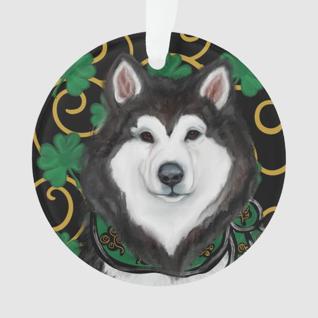 Alaskan Malamute                 Ornament (Front)