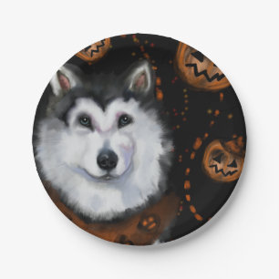 Alaskan Malamute                   Paper Plate