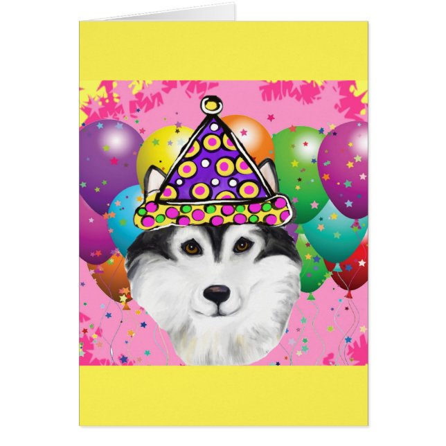 Alaskan Malamute Party Dog (Front)