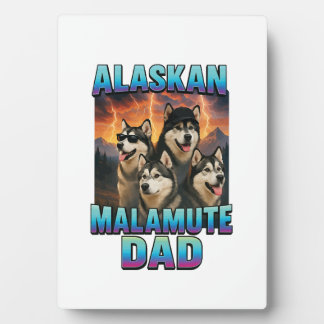 Alaskan Malamute Plaque