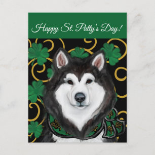 Alaskan Malamute                 Postcard